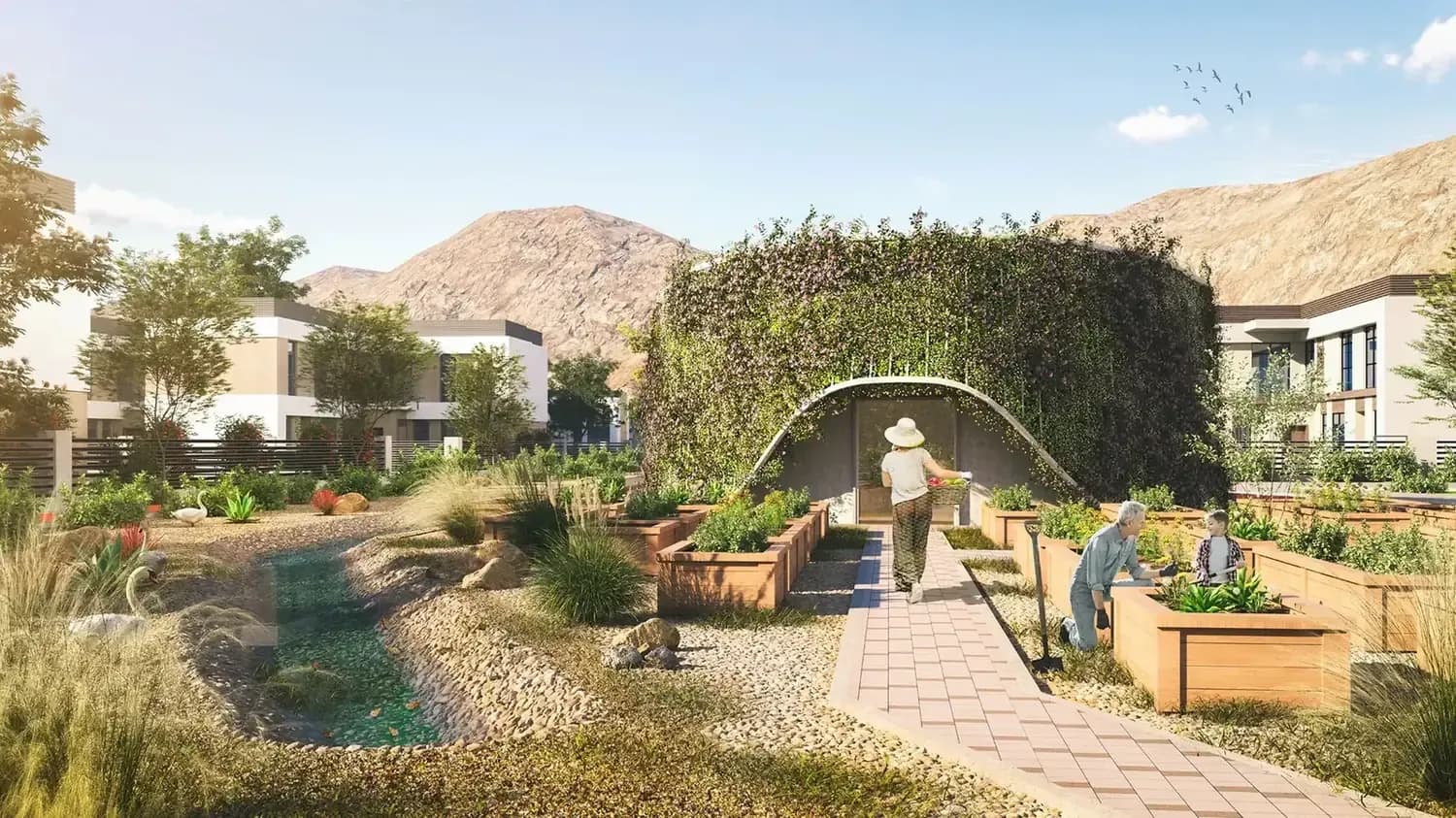 Sustainable District Villas at Yiti - View 8